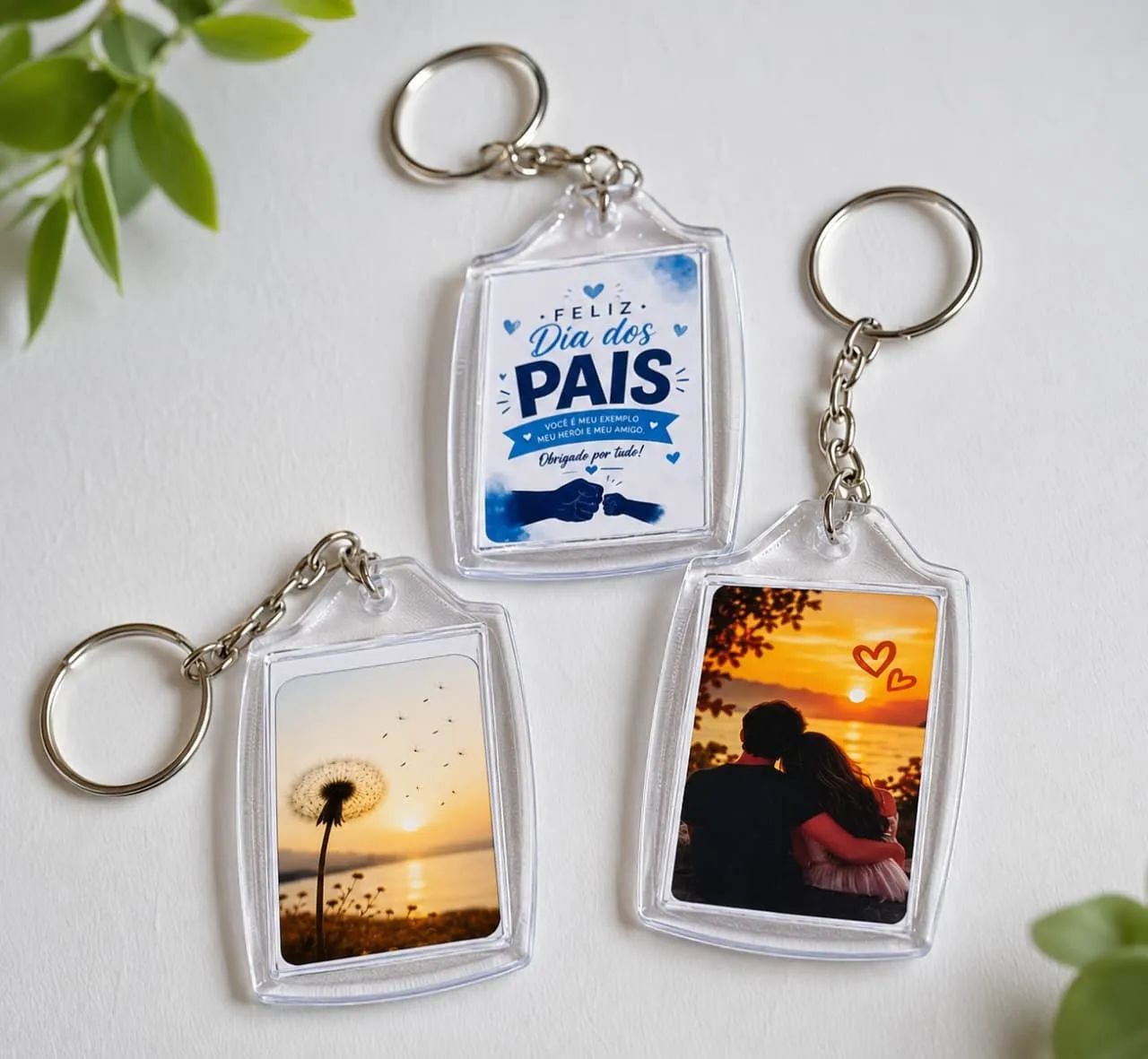 Chaveiro 3x4 personalizado  - Foto 4