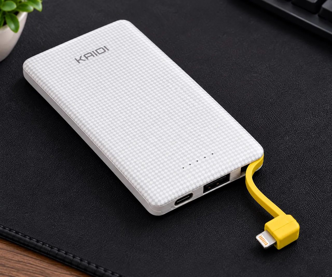 Carregador Portátil Kaidi 5000mah - Tipo C e Lightning  - Foto 3