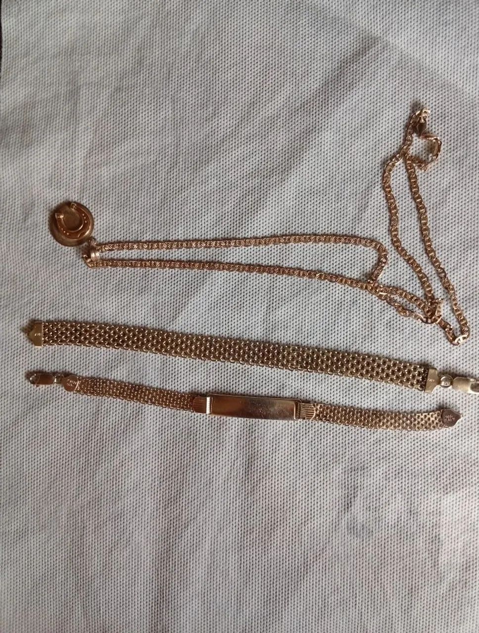 Pulseiras de prata 924 quilates  - Foto 4