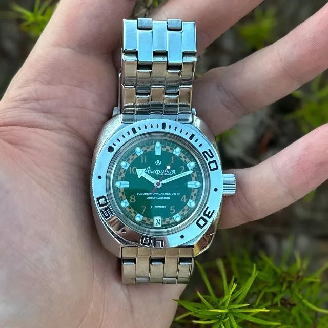 Relógio Russo Vostok Amphibia Classic Automático - Foto 2