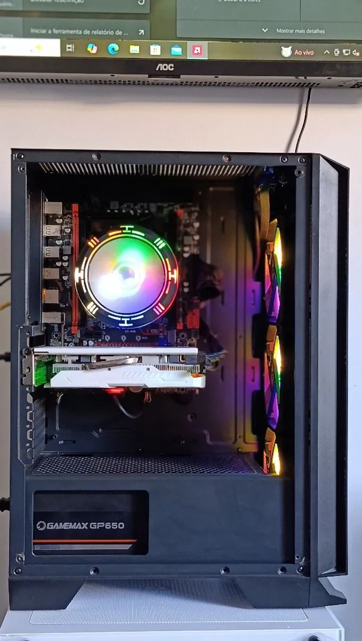 Pc Gamer 32gb DDR4+ RX580  - Foto 2