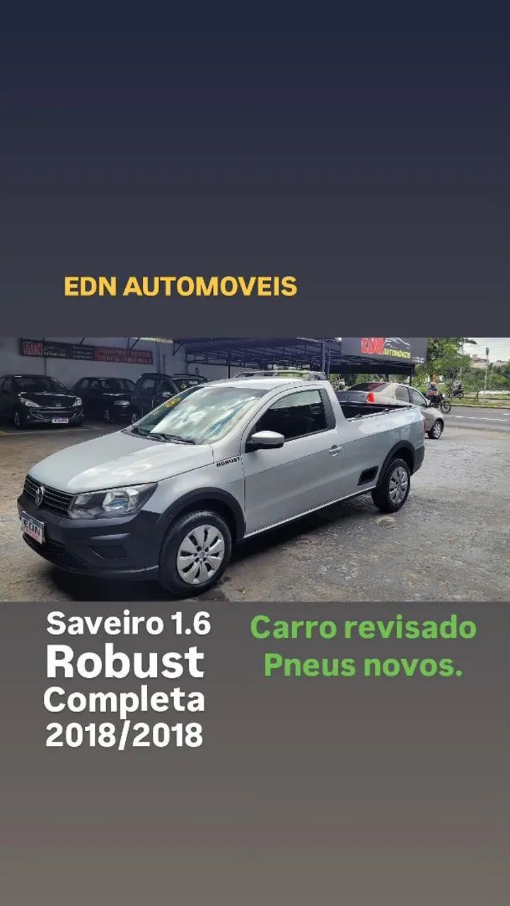Volkswagen Saveiro Robust 1.6 Total Flex 8V 2018