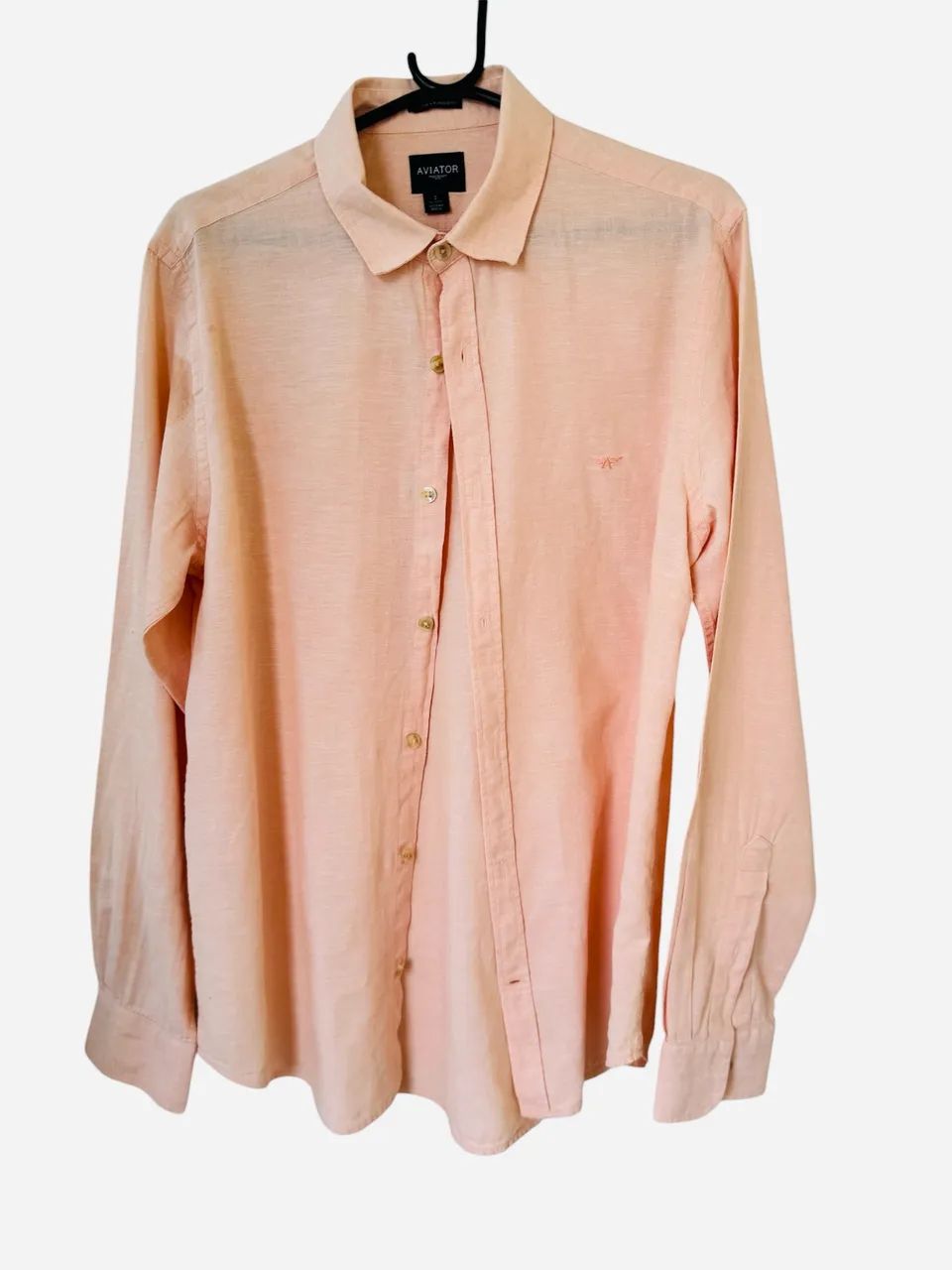 Camisa Avitor linho e algodão 