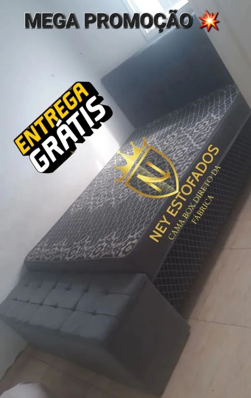 CAMA BOX CONJUGADA COM PREÇO BAIXO E QUALIDADE. - Foto 5