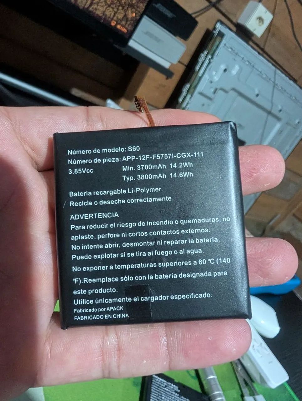Bateria cat s60 original - Foto 2