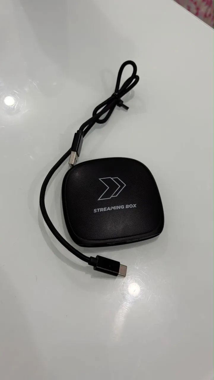 Streaming Box para Carro - Espelhamento de Celular