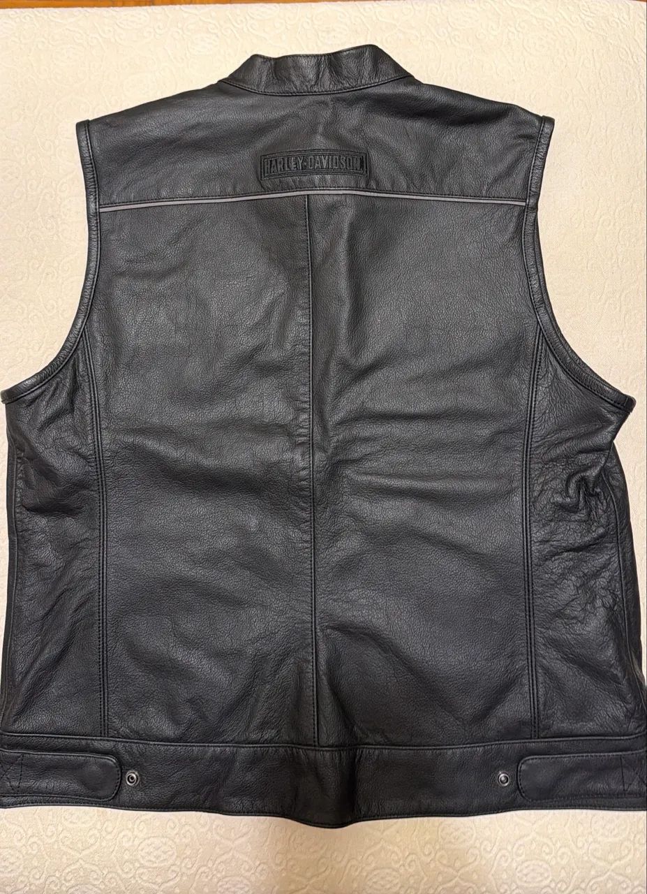 Colete Couro Harley Davidson Original  - Foto 2