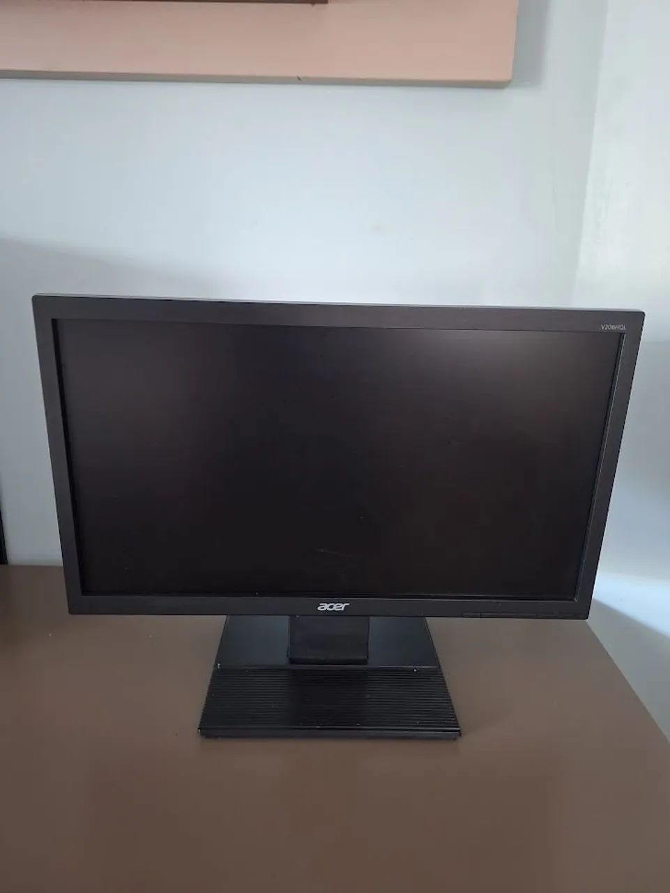 Monitor Acer 20 polegadas + Cabo HDMI + Cabo de força