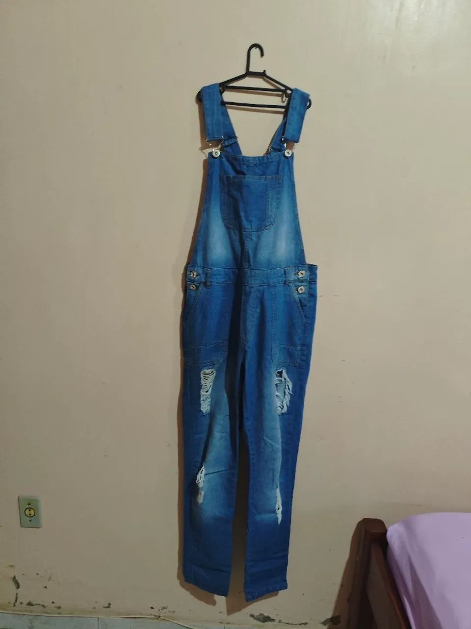 Jardineira jeans - Foto 3