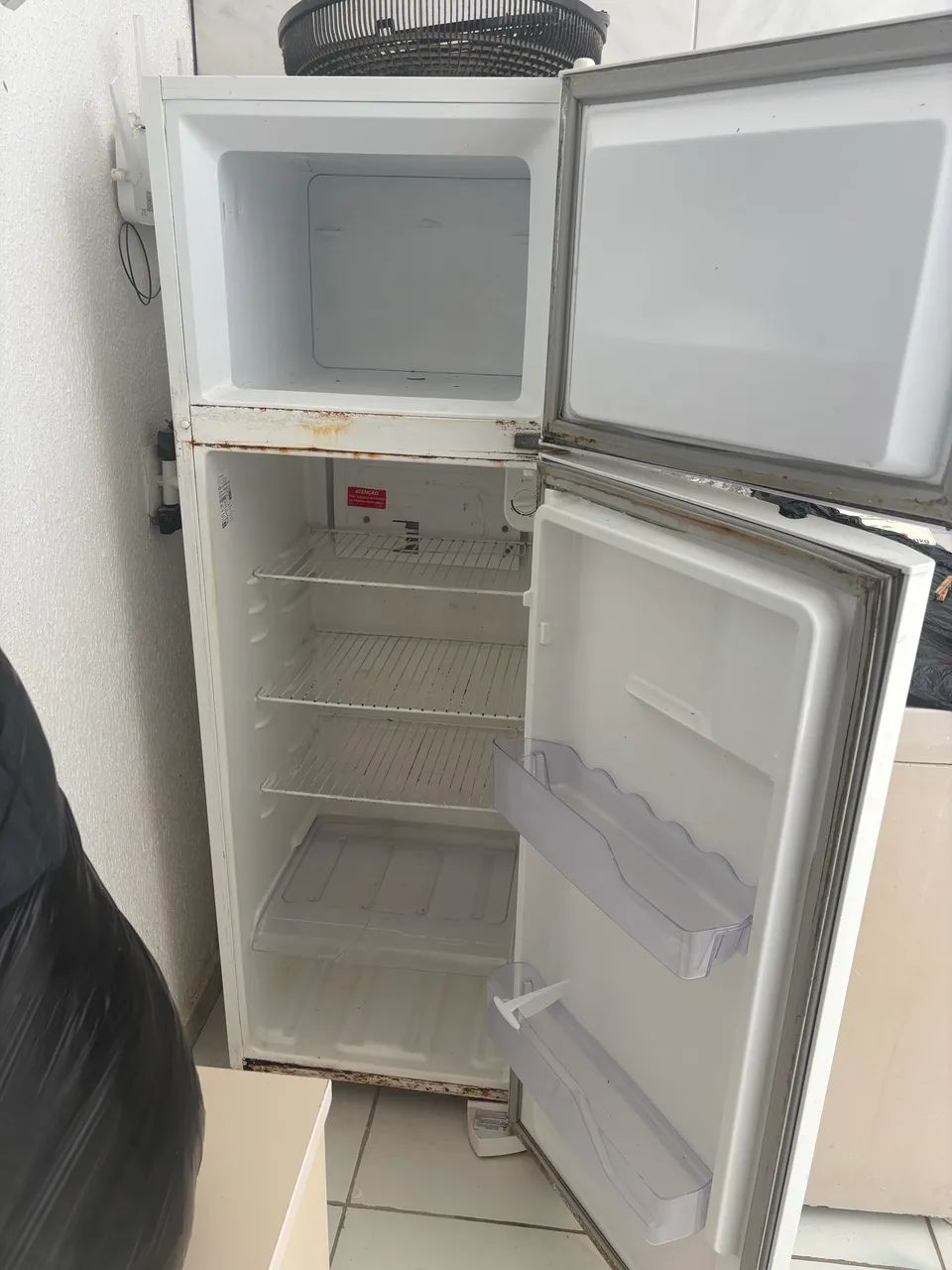 Geladeira Electrolux Duplex - Funcionando - 260L