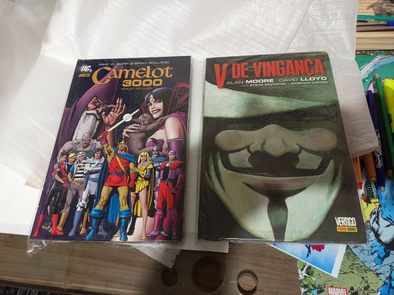 Camelot 3000 e V de vingança pack