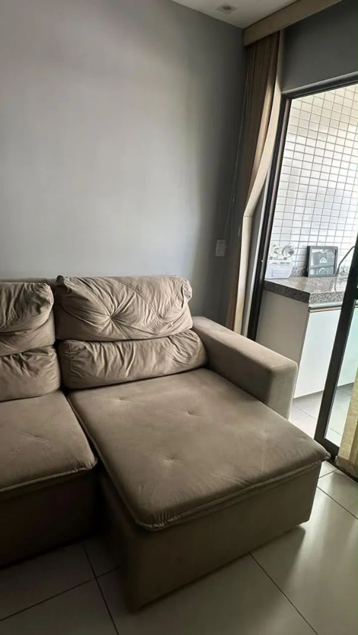 Sofa retrátil 3 lugares Jacaúna  - Foto 2