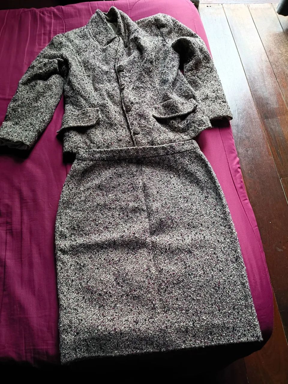 Conjunto de lã feminino  - Foto 4