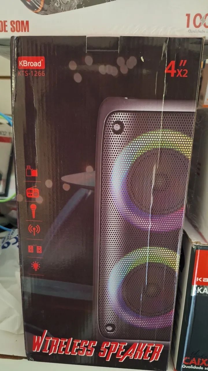 Caixa de som Bluetooth TKS