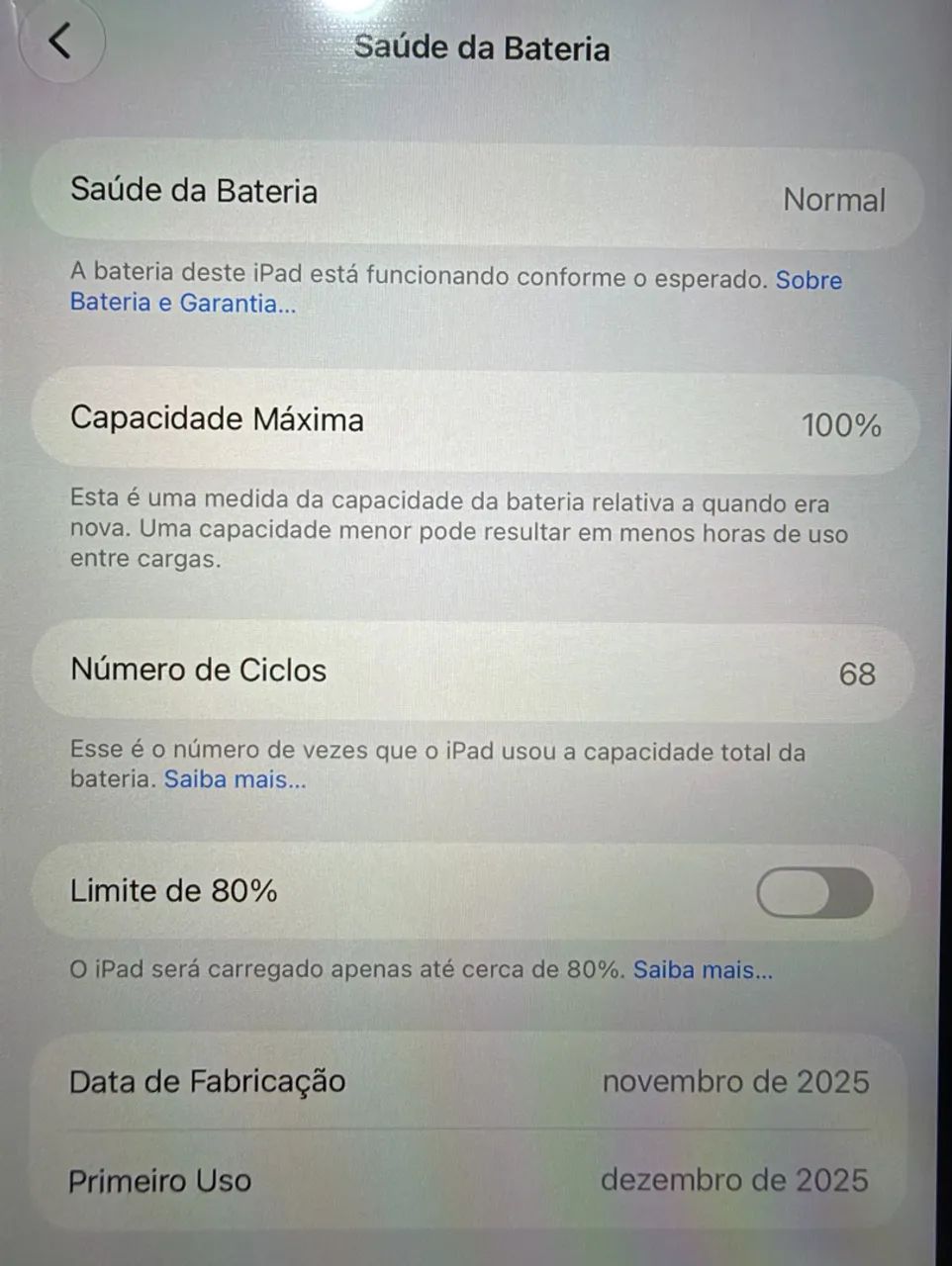 IPAD 11 + PENCIL (BATERIA 100% E GARANTIA APPLE) - Foto 4