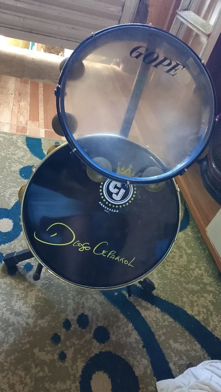 Pandeiro CJ nunca usado  - Foto 3