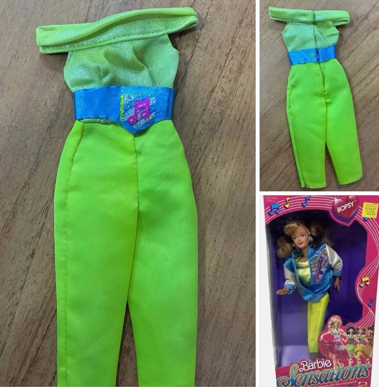 Macacão Barbie sunset Bopsy Mattel