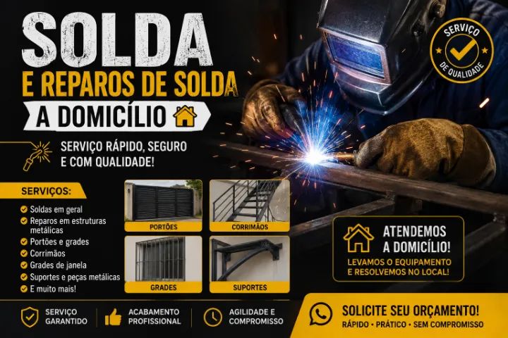 Reparos de Solda a Domicilio 
