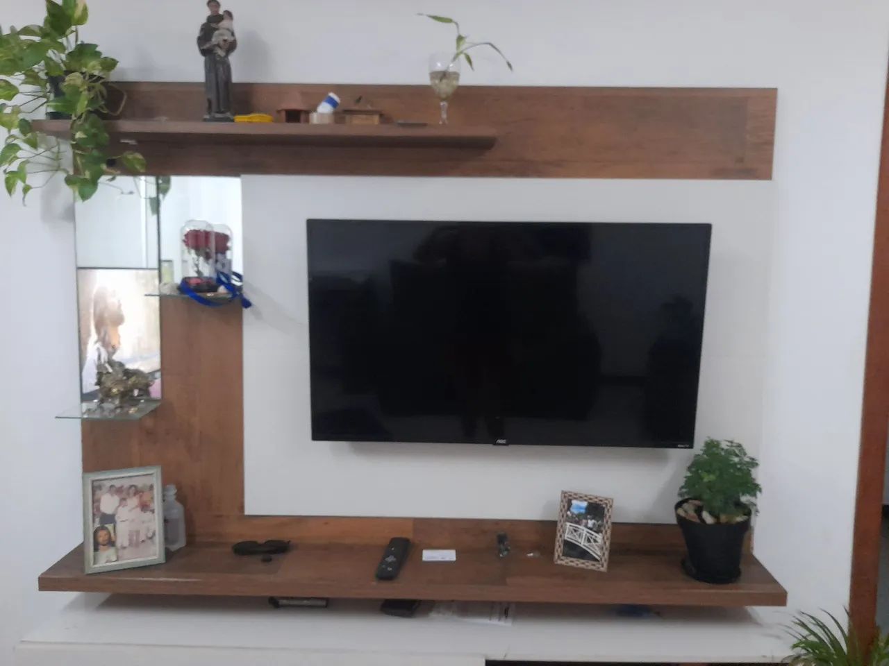 Lindo estante painel com capacidade para tv de 65 polegadas esperado.  - Foto 2