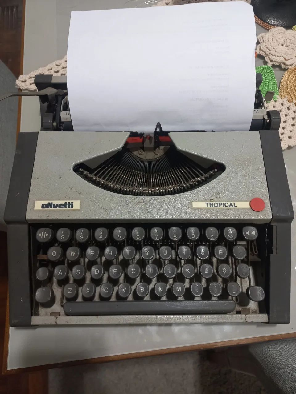 Máquina de escrever
