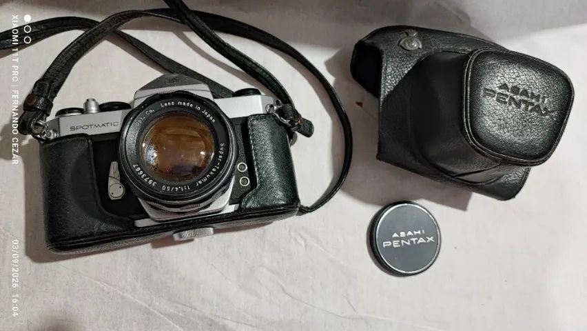 Antiga Câmera Pentax Spotimac