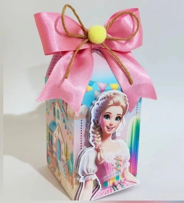 Personalizados Barbie junina 3D rosa  - Foto 2