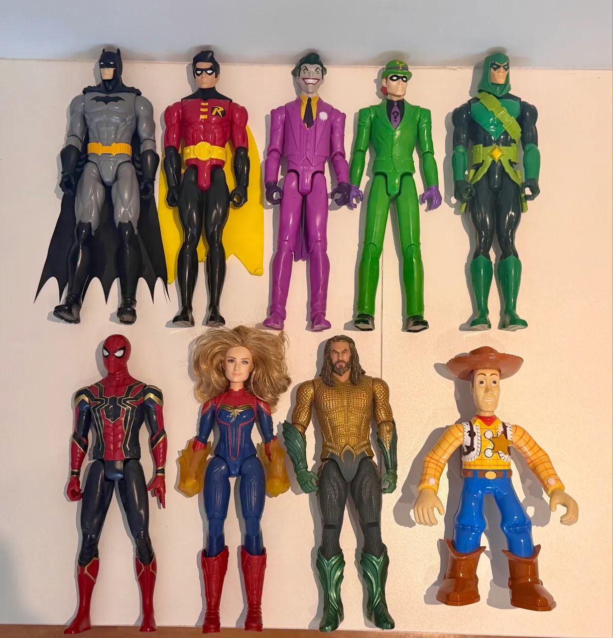 Bonecos DC, Marvel e Heróis - R$ 55,00 cada