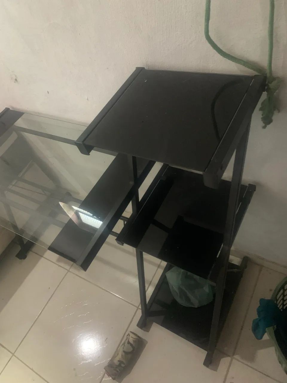 Mesa para escritório de vidro  - Foto 2