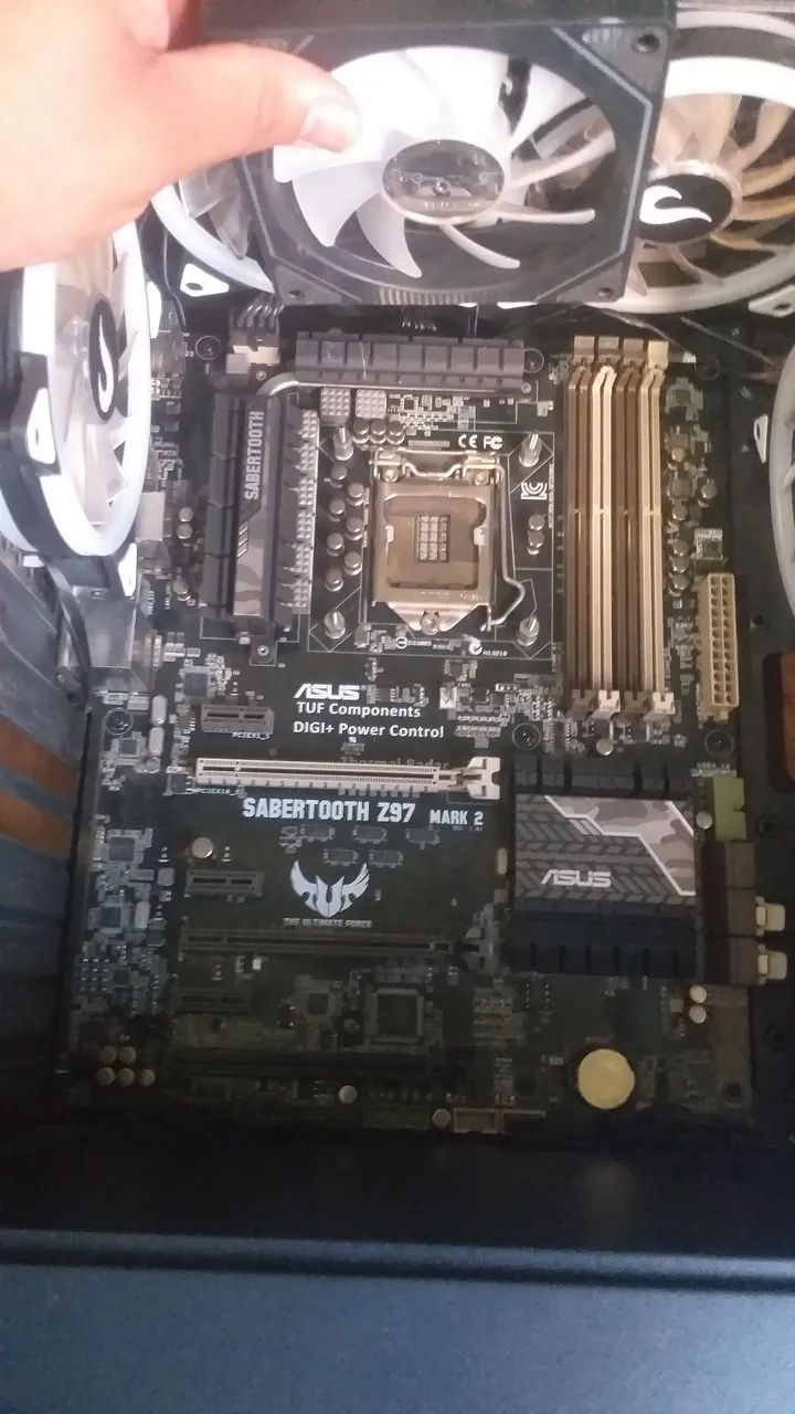 Kit Intel i7 4590/Placa Mãe Asus Z97 - Foto 3