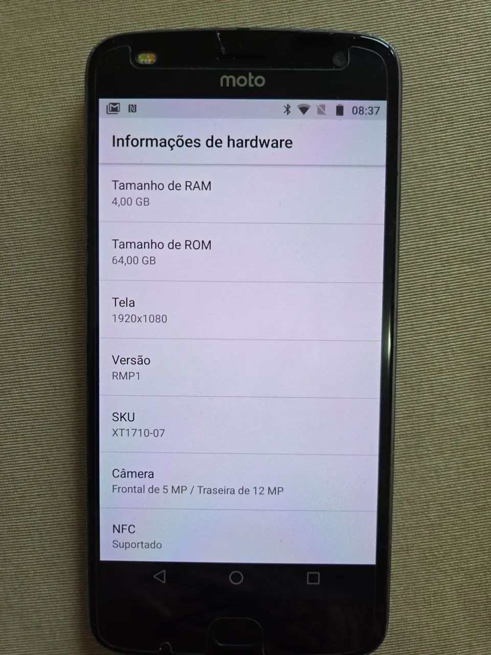 Moto Z2 Play com projetor - Foto 3