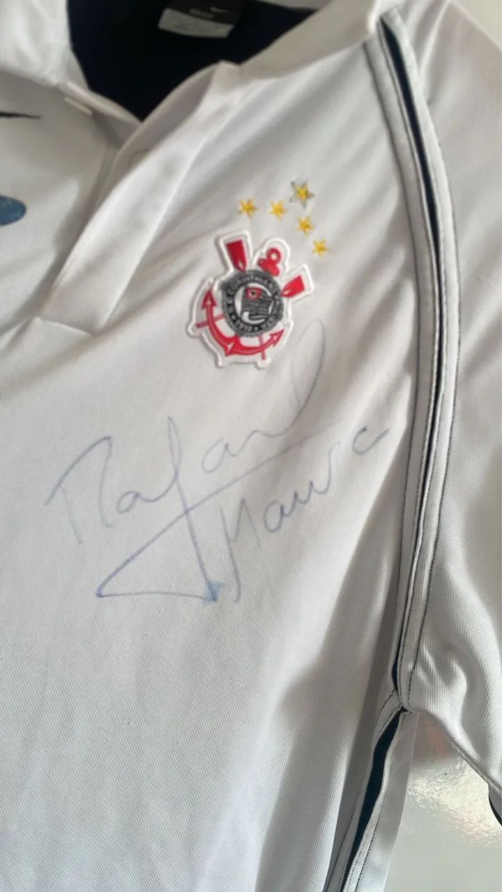 Camisa Corinthians autografada