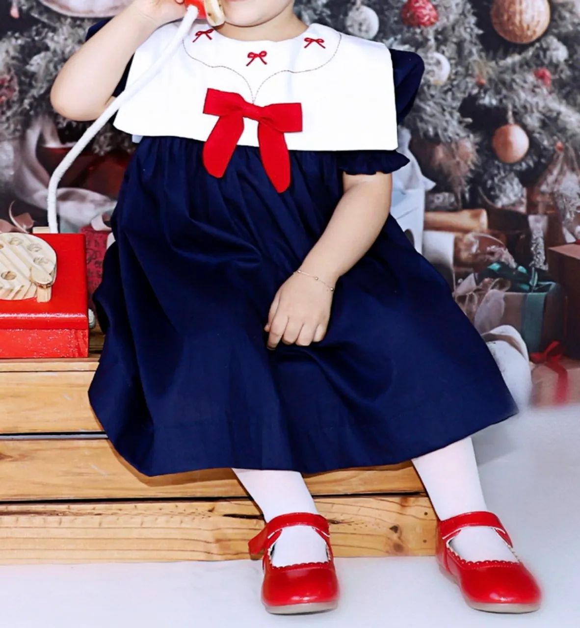 Vestido ensaio Natal  - Foto 3