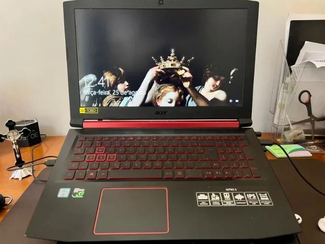 Notebook Acer Nitro 5 AN515-51-77FH | Core i7 | GTX 1050 4GB | SSD