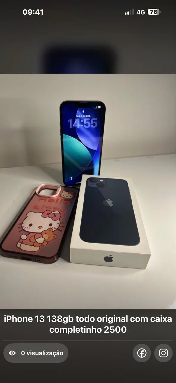 IPHONE 13 128GB / SEM DETALHES  - Foto 3