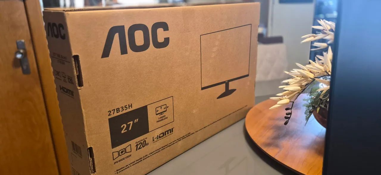 Monitor AOC, 27 Polegadas, 120 Hz - Foto 5
