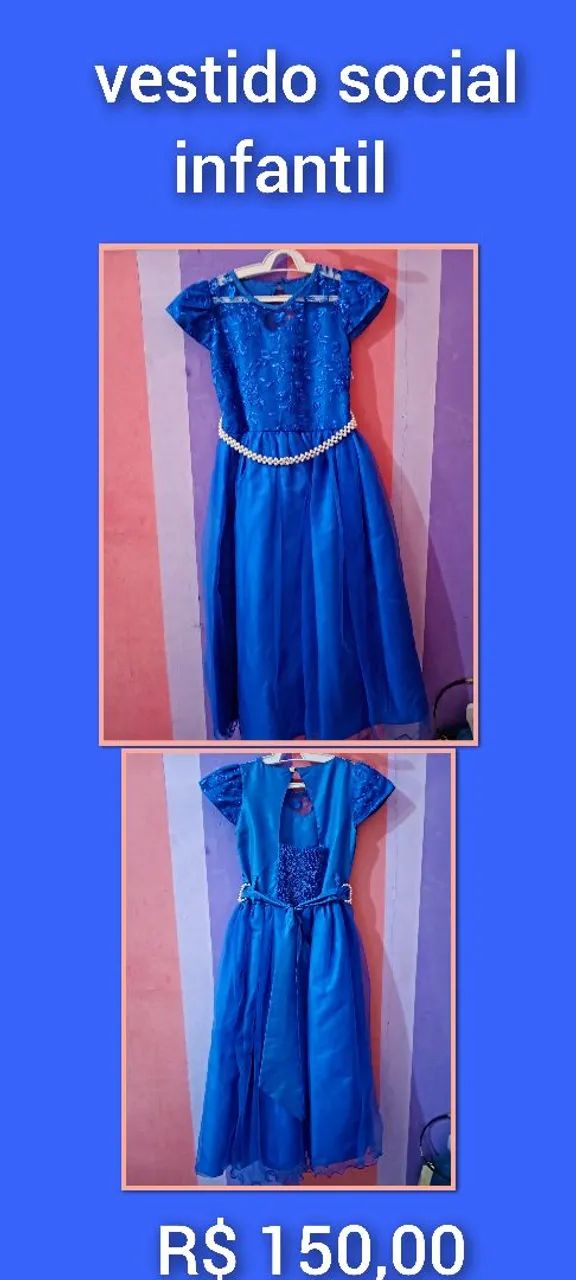 Vestidos infantis 
