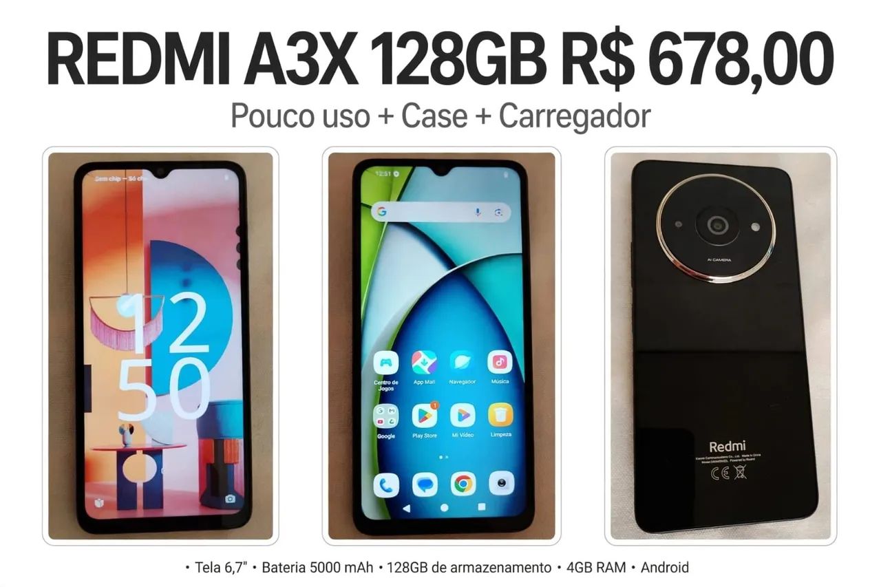 Celular semi-novo! ?