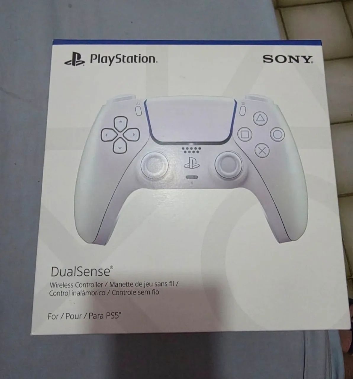 Controle PS5 Pearl (ESTADO DE ZERO)
