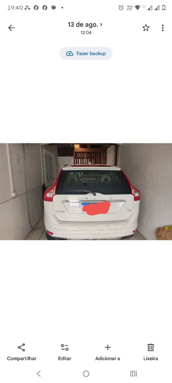 Volvo XC 60 2.0 T5 5P 2015