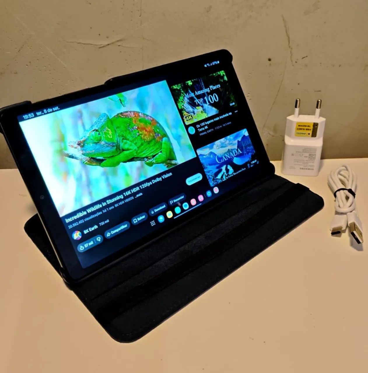Tablet Samsung Galaxy tab A7 lite - 4G/Wi-fi - em até 5x sem juros - Foto 5