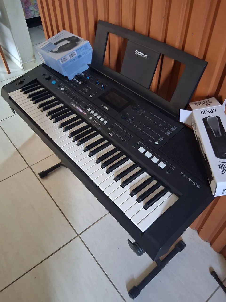 teclado yamaha psr e483 - Foto 4