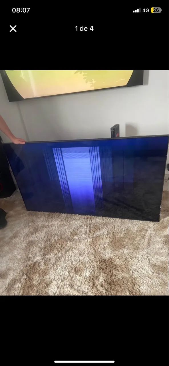 TV SAMSUNG 65 polegadas com avaria  - Foto 3