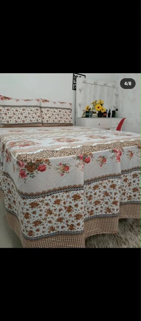 Colcha de cama babado  - Foto 5
