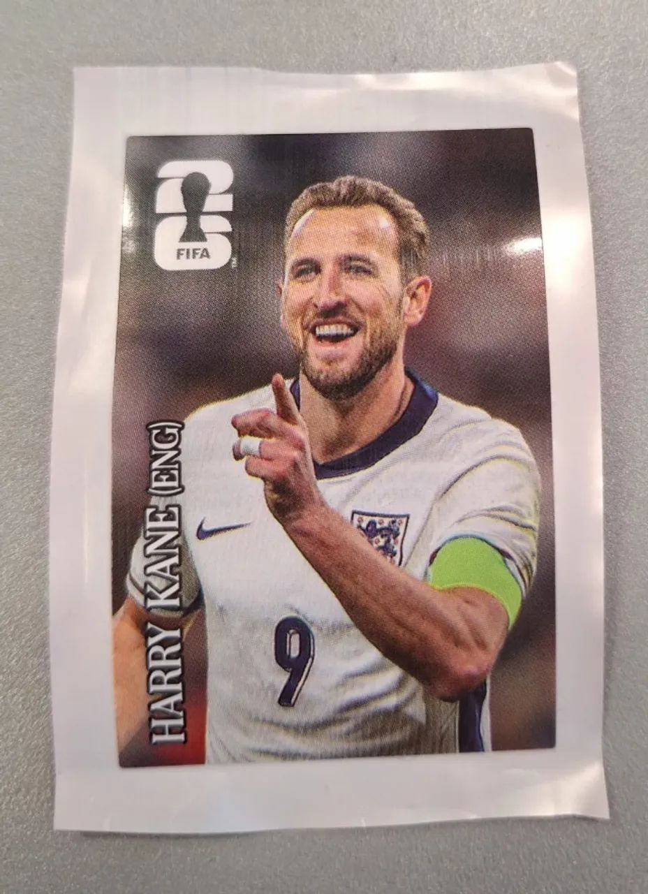 Figurinha da coca-cola - Harry Kane