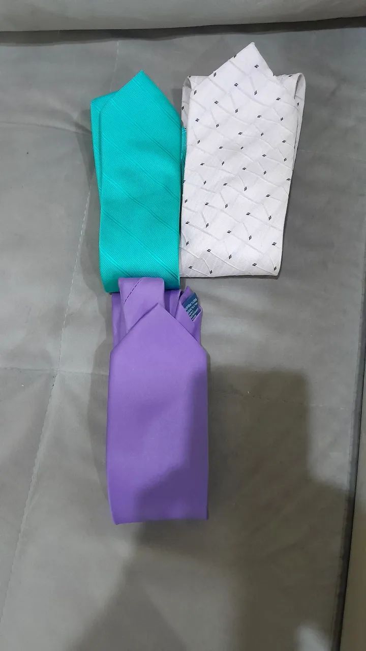 Kit com 03 gravatas 