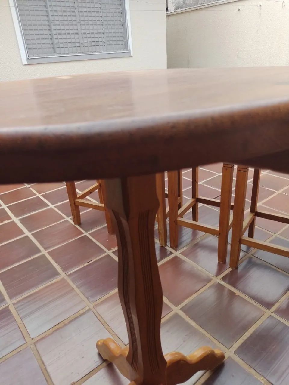 Mesa Bistrô em madeira maciça  - Foto 5