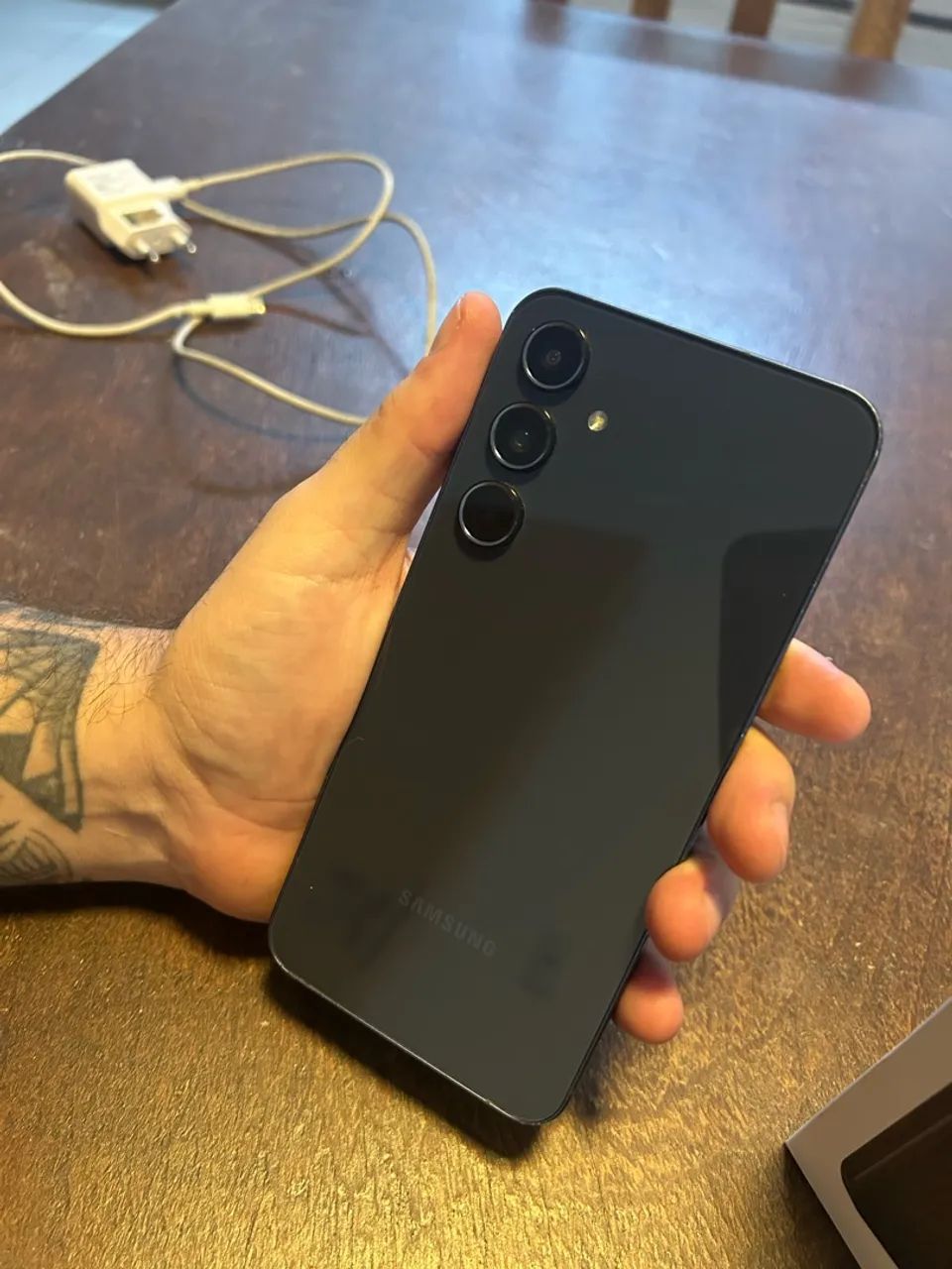 Samsung A55 5G 256GB Azul Escuro - Foto 2