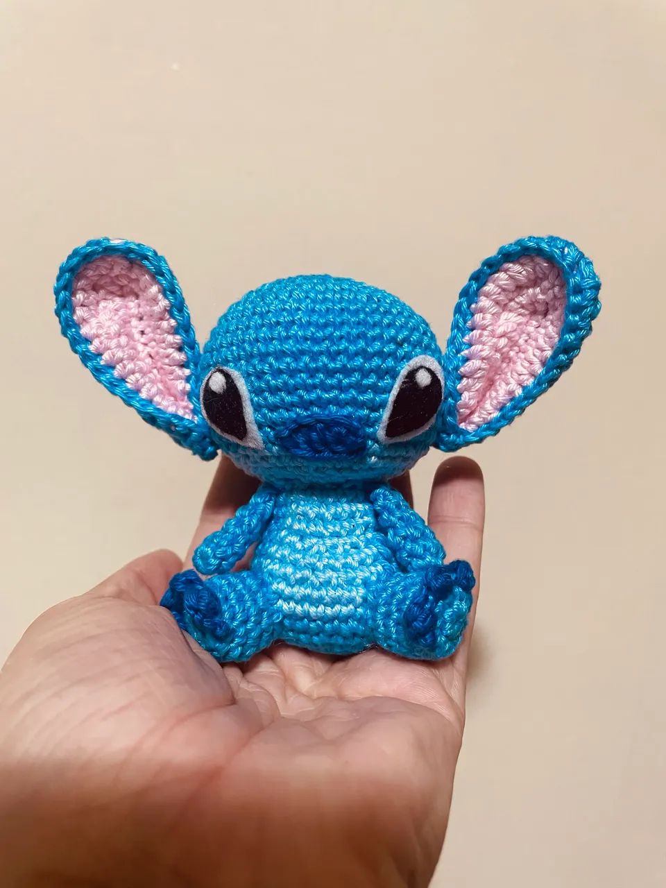 Boneco Stich feito a mão colecionável 