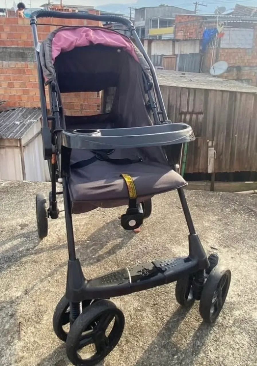 CARRINHO DE BEBÊ VOYAGE - EXCELENTE ESTADO! - Foto 2