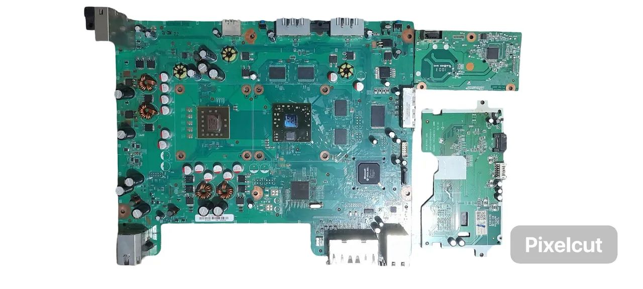 Kit de reposição Placa de xbox 360 fat, pcb do drive e módulo RF